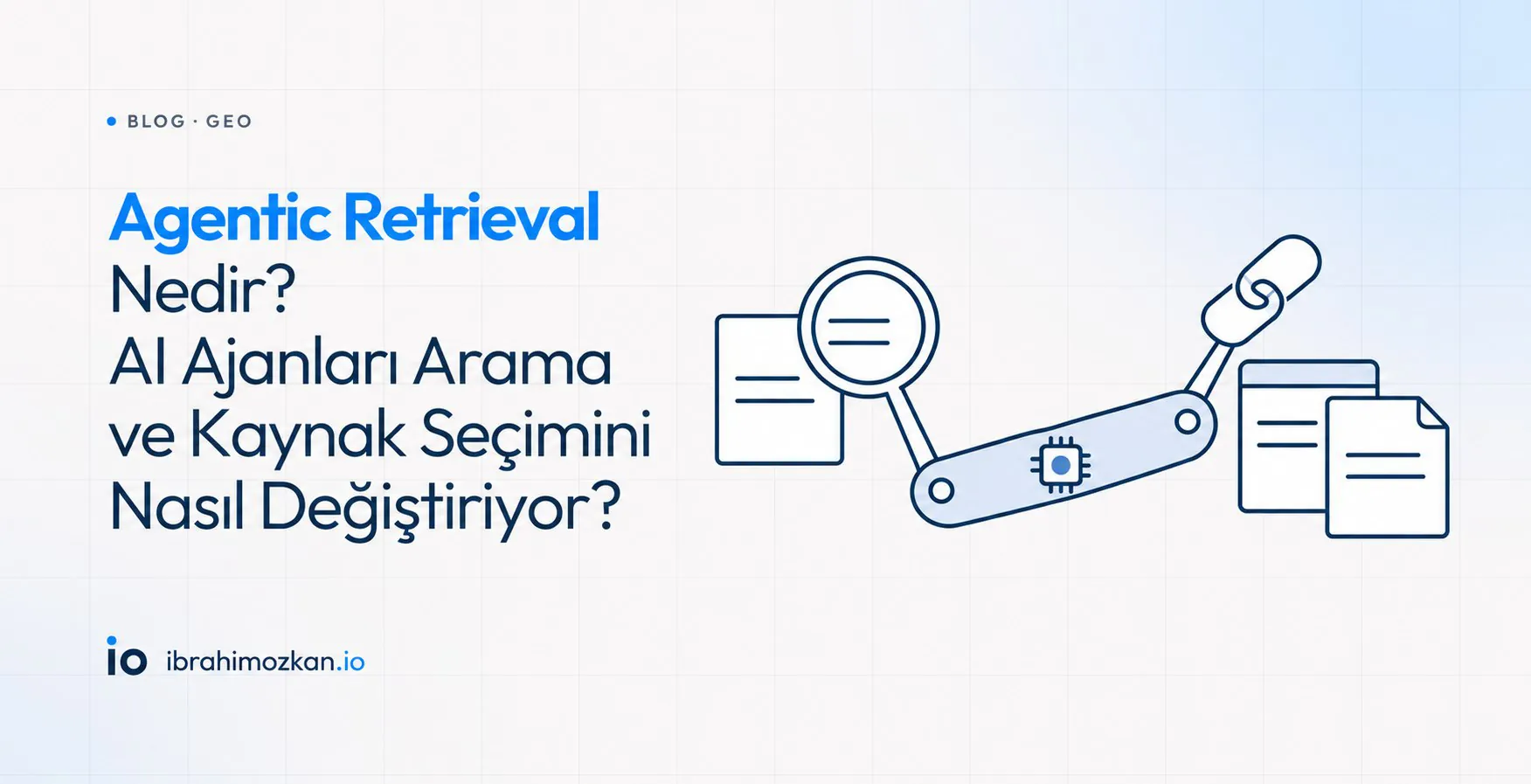 Agentic Retrieval Nedir? AI Ajanları Arama ve Kaynak Seçimini Nasıl Değiştiriyor?